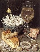 Georg Flegel Still-Life with Bread and Confectionary oil painting reproduction